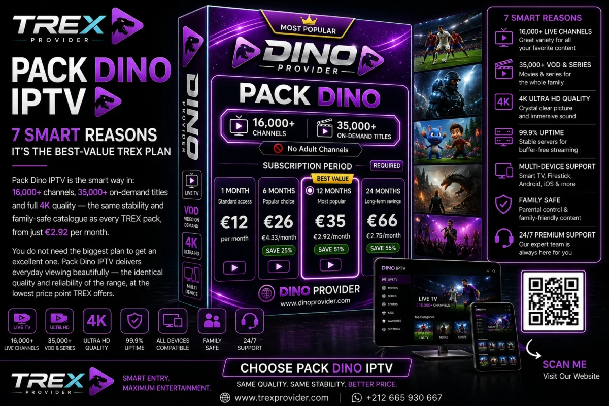 Pack Dino IPTV