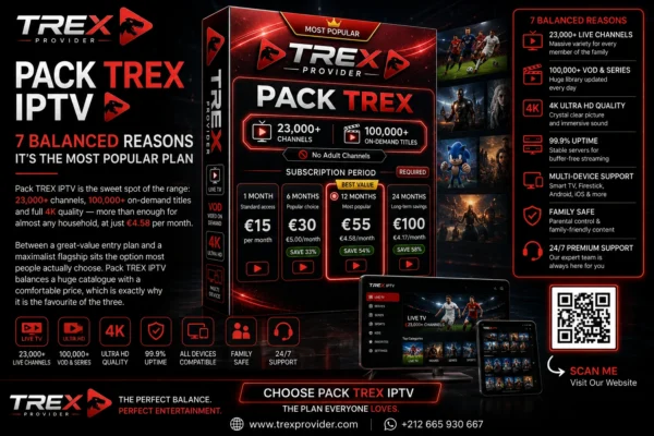 Pack TREX IPTV