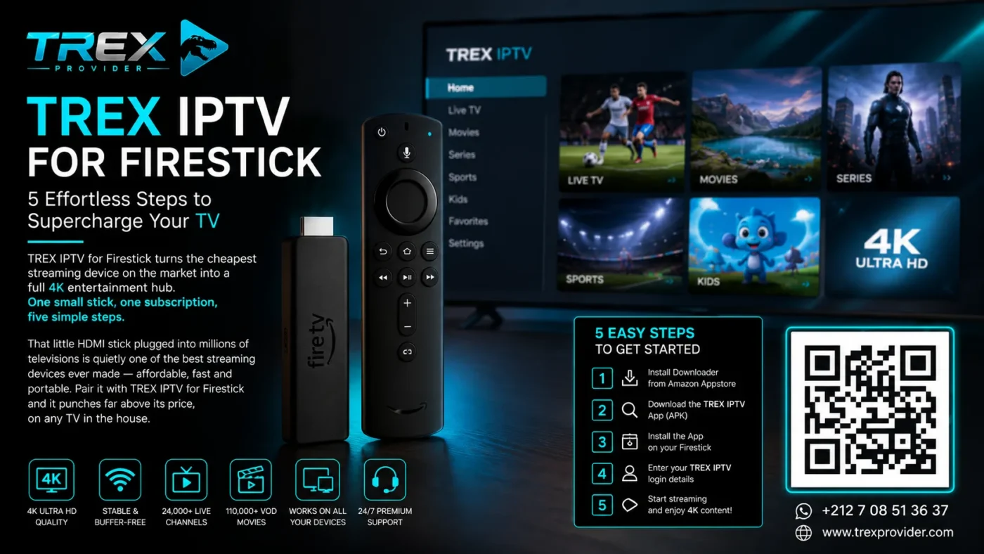 TREX IPTV for Firestick