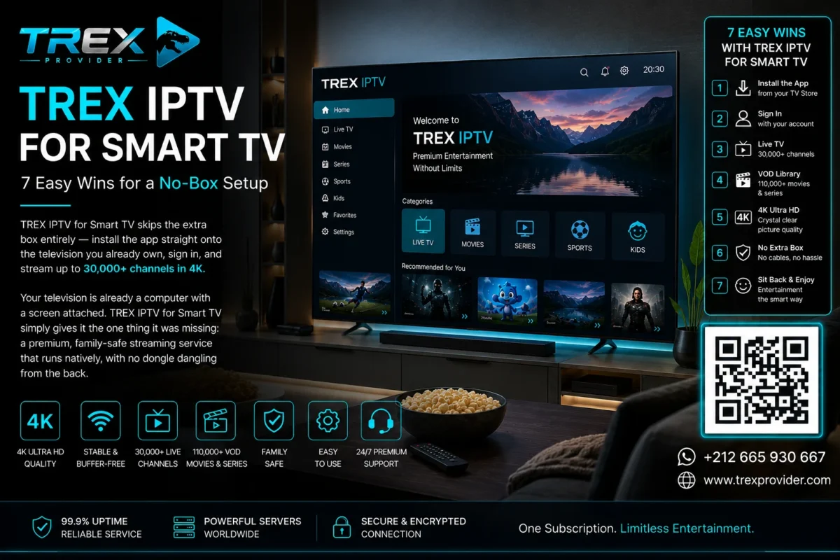 TREX IPTV for Smart TV