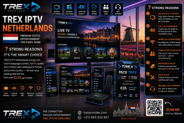TREX IPTV Netherlands
