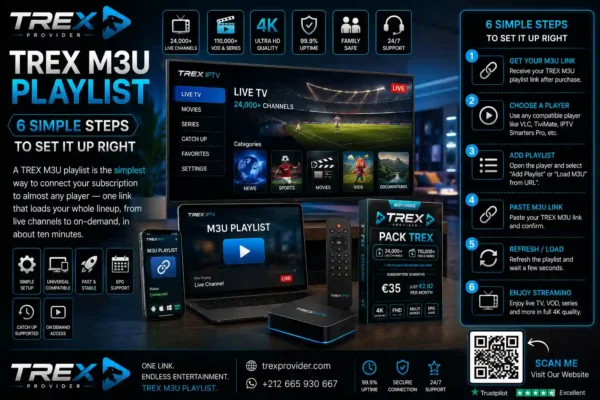 TREX M3U playlist