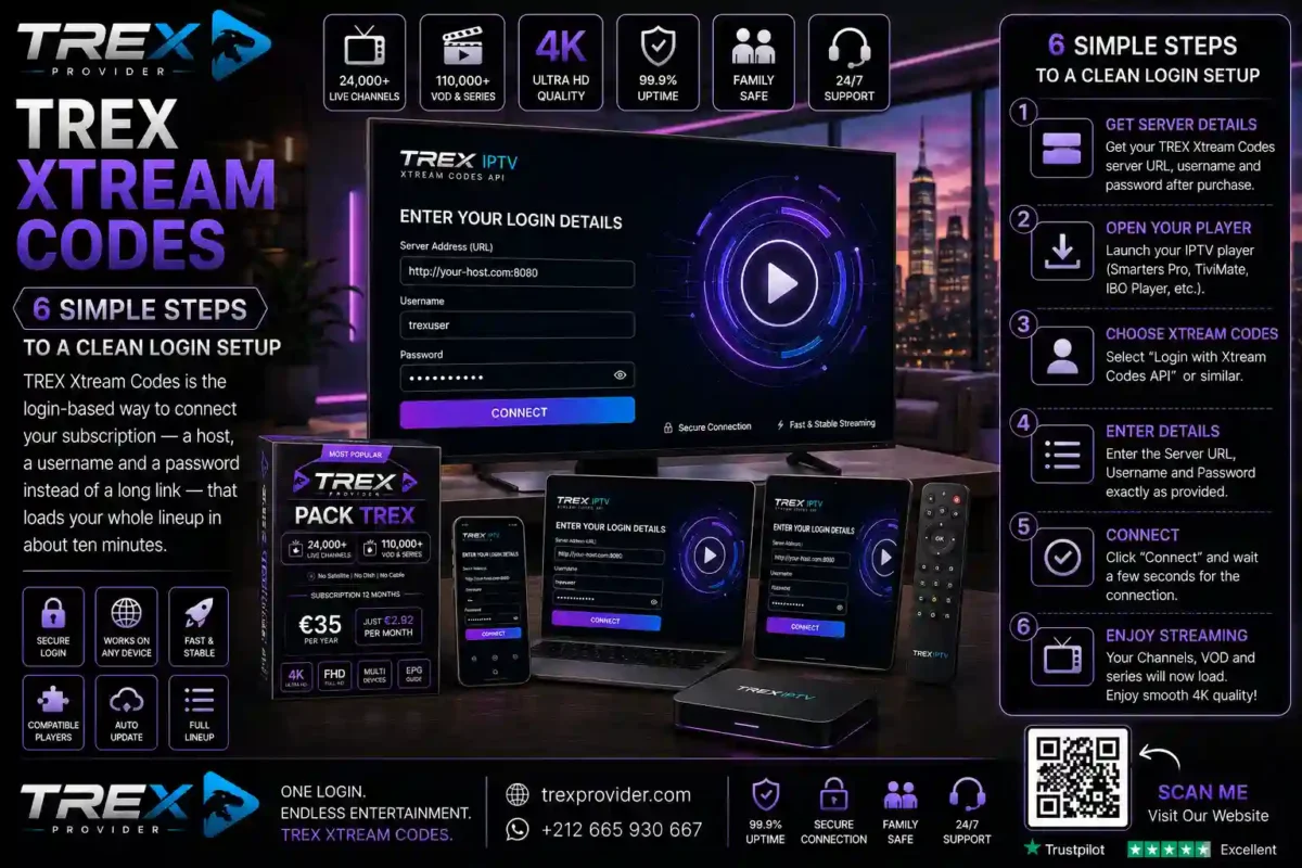 TREX Xtream Codes
