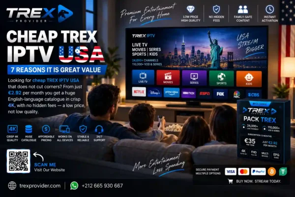 Cheap TREX IPTV USA