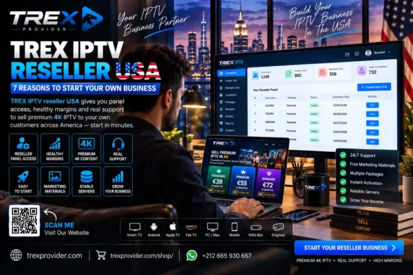 TREX IPTV Reseller USA