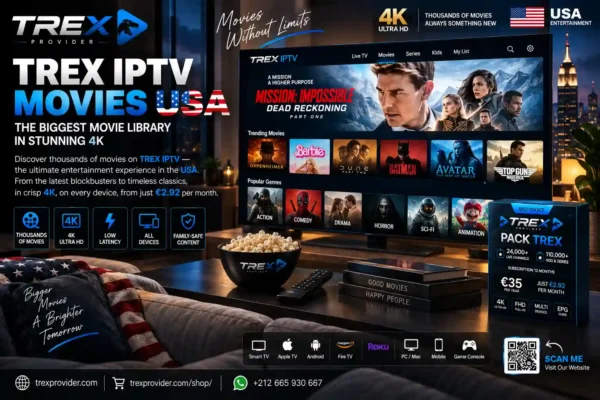 TREX IPTV Movies USA